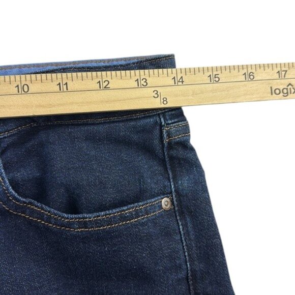 GAP Jeans Blue Skinny Real Straight Mid Rise Women's Size 26 - Picture 7 of 8